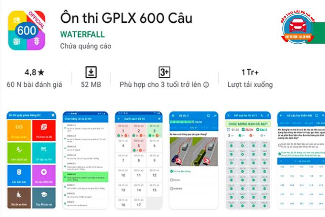 Ứng dụng hỗ trợ học và thi thử lái xe C1