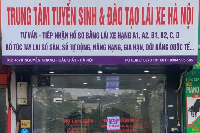 Chương trình đào tạo của Trung Tâm bám sát các cập nhật của bộ GTVT và đơn vị sát hạch là cục CSGT