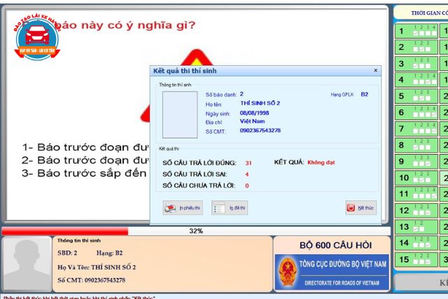 Cách tốt nhất để tránh bị trượt phần thi lý thuyết là hãy ôn tập thật nhiều